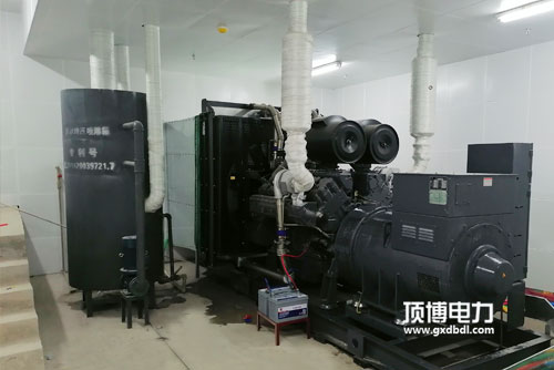 中國水電基礎局有限公司450KW上柴發電機組